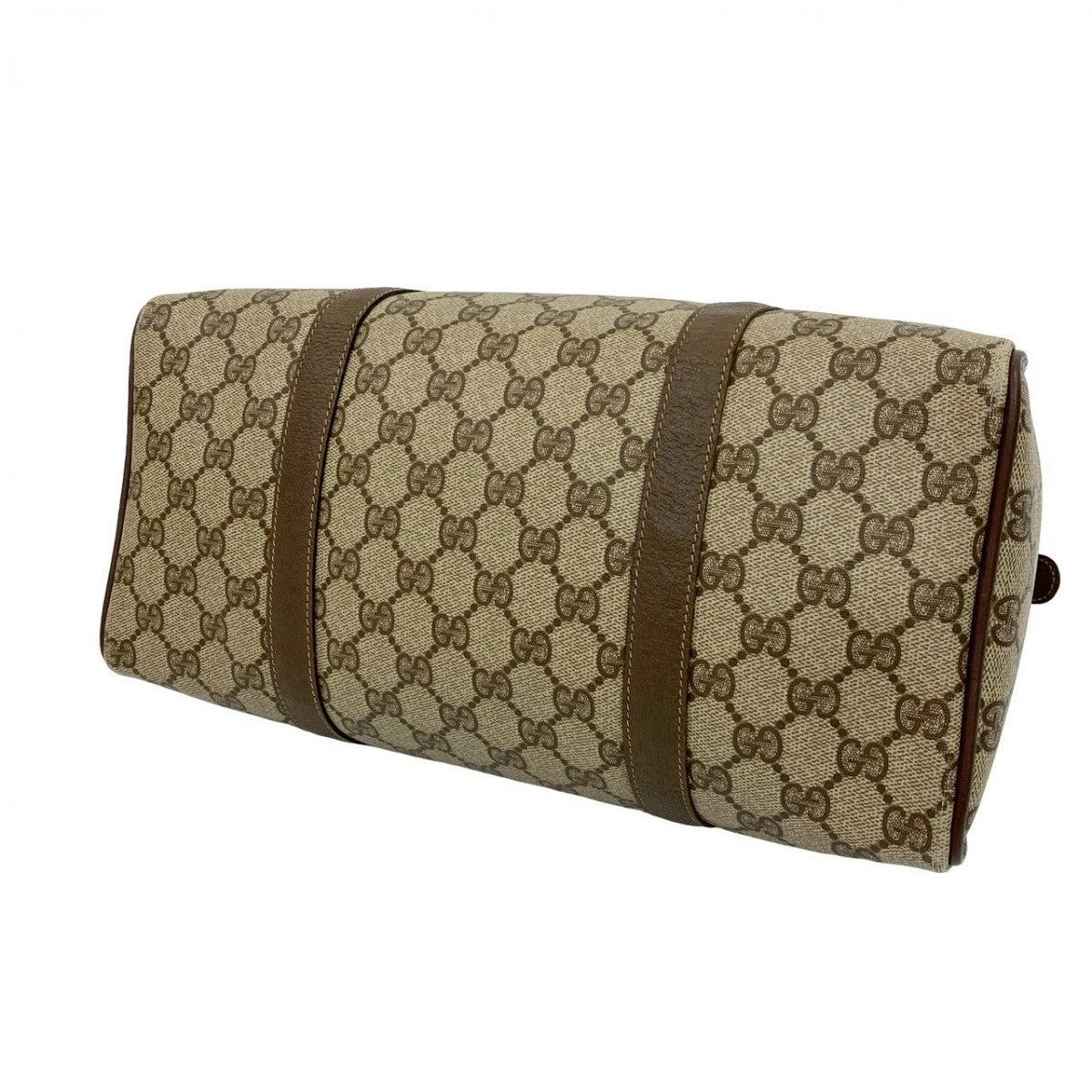 GUCCI Handbag leather Brown Sherry line