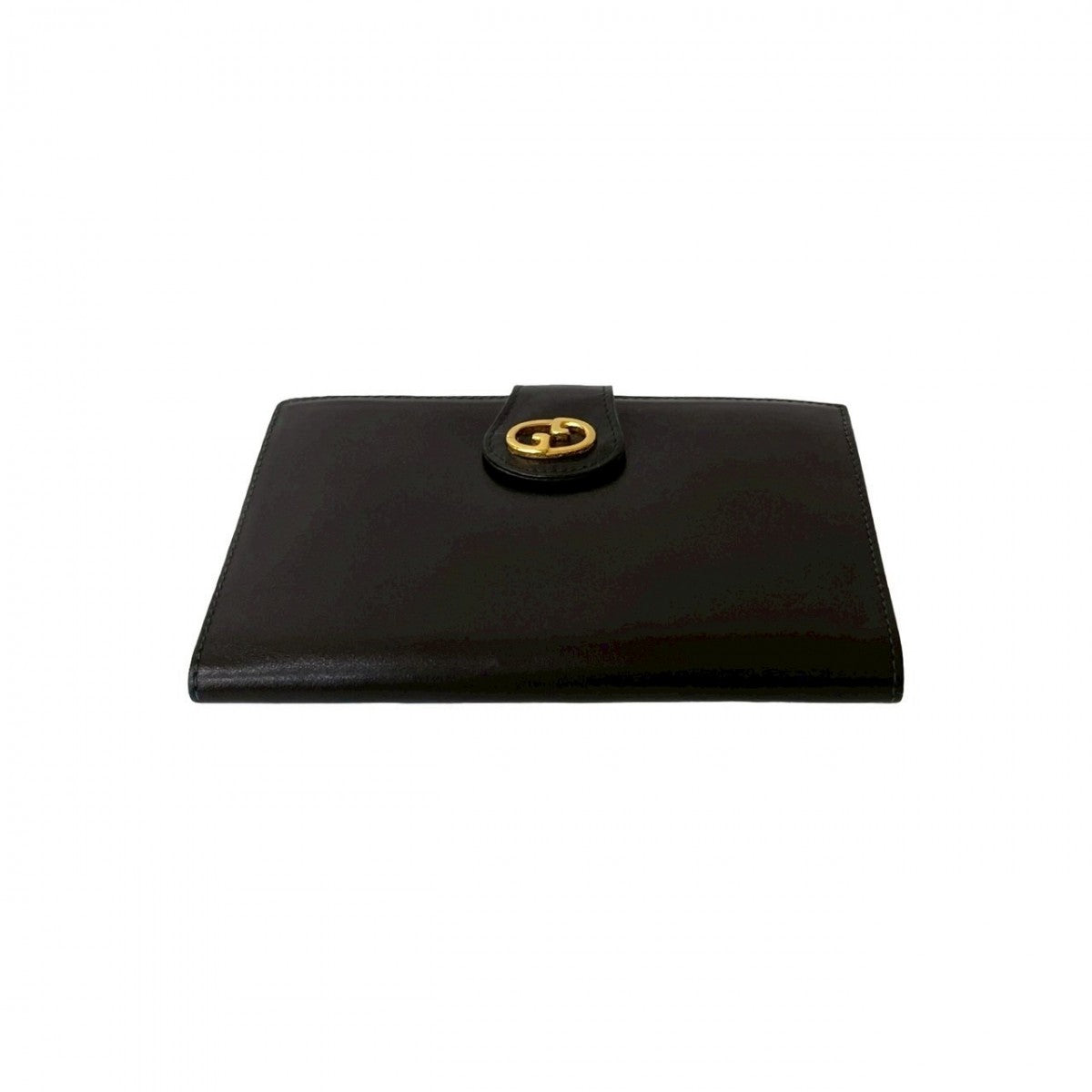 GUCCI Bifold Wallet leather black