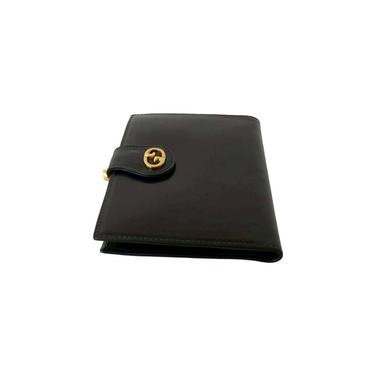 GUCCI Bifold Wallet leather black
