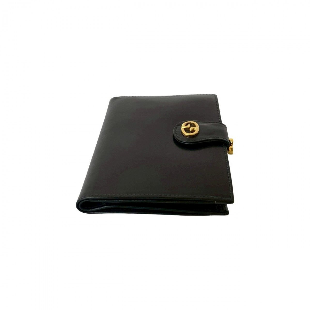 GUCCI Bifold Wallet leather black