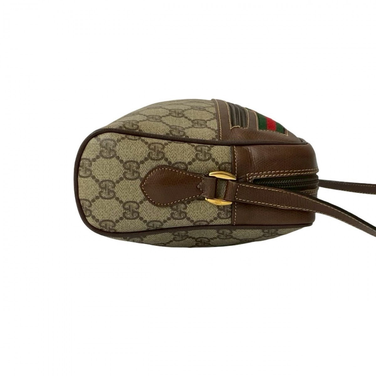 GUCCI Shoulder Bag leather Brown Sherry line