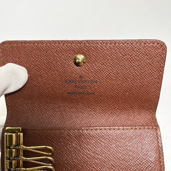 LOUIS VUITTON Key case Key holder M69517 Monogram canvas Brown Monogram Multicles4