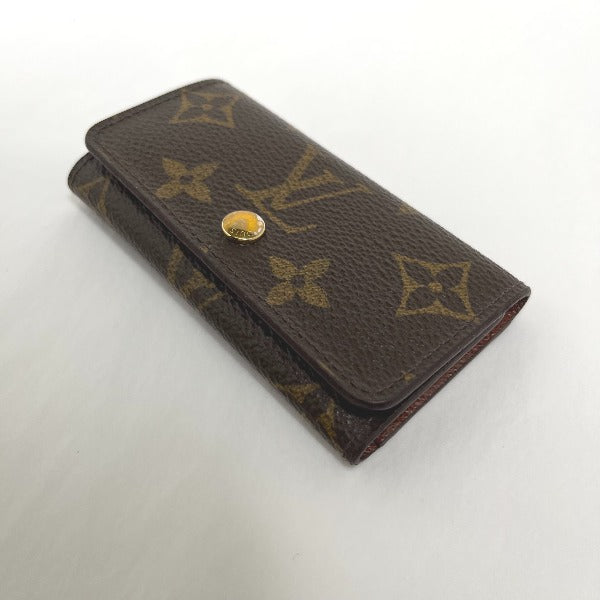 LOUIS VUITTON Key case Key holder M69517 Monogram canvas Brown Monogram Multicles4