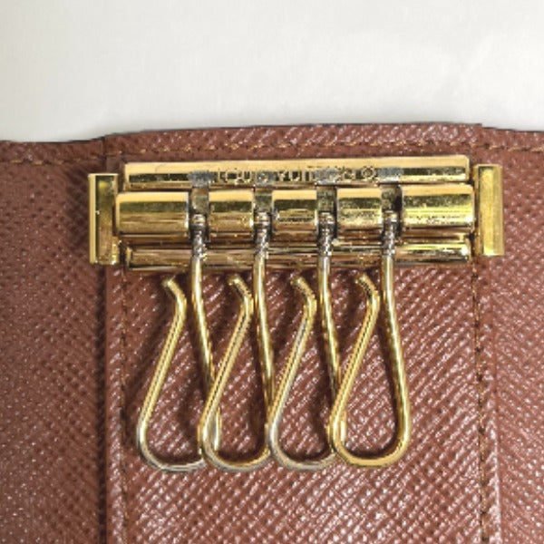 LOUIS VUITTON Key case Key holder M69517 Monogram canvas Brown Monogram Multicles4