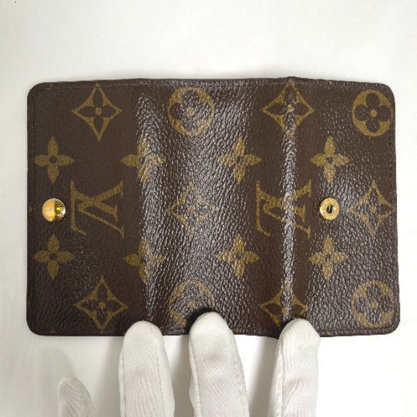 LOUIS VUITTON Key case Key holder M69517 Monogram canvas Brown Monogram Multicles4