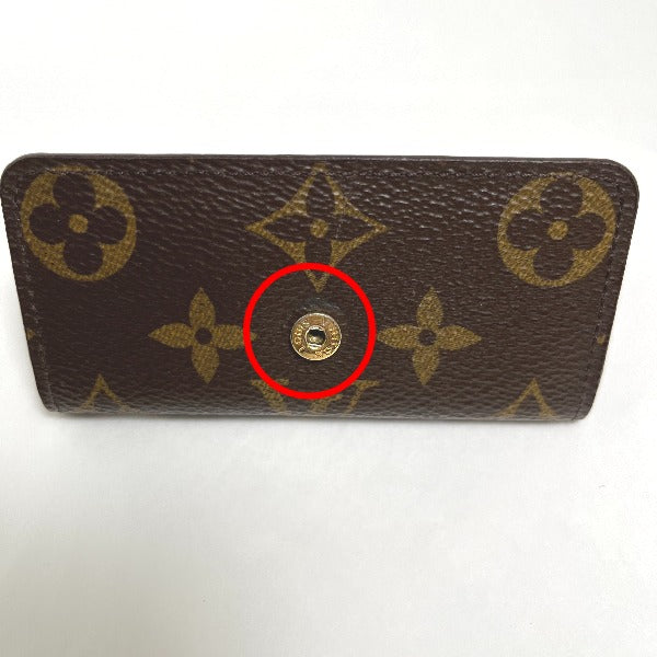 LOUIS VUITTON Key case Key holder M69517 Monogram canvas Brown Monogram Multicles4