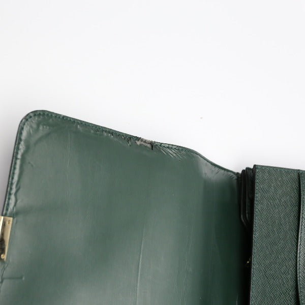 LOUIS VUITTON Briefcase M30792 Taiga green Taiga serviette tobol