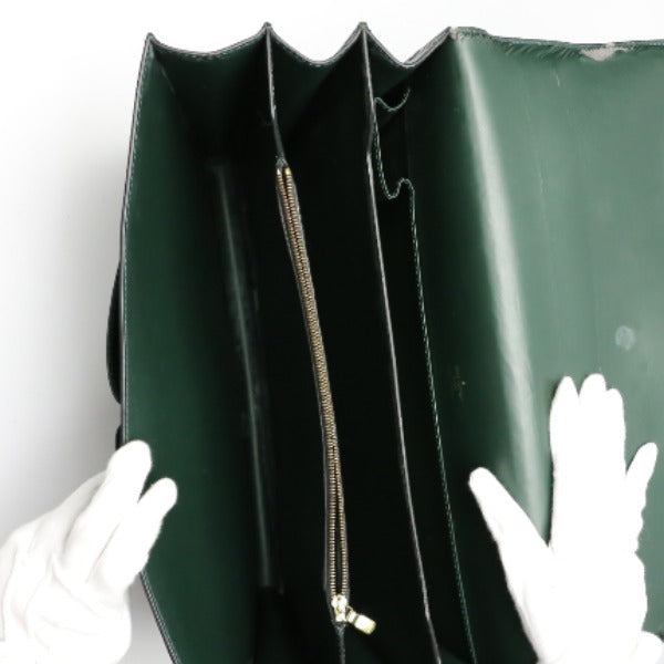 LOUIS VUITTON Briefcase M30792 Taiga green Taiga serviette tobol
