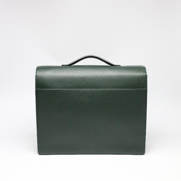 LOUIS VUITTON Briefcase M30792 Taiga green Taiga serviette tobol