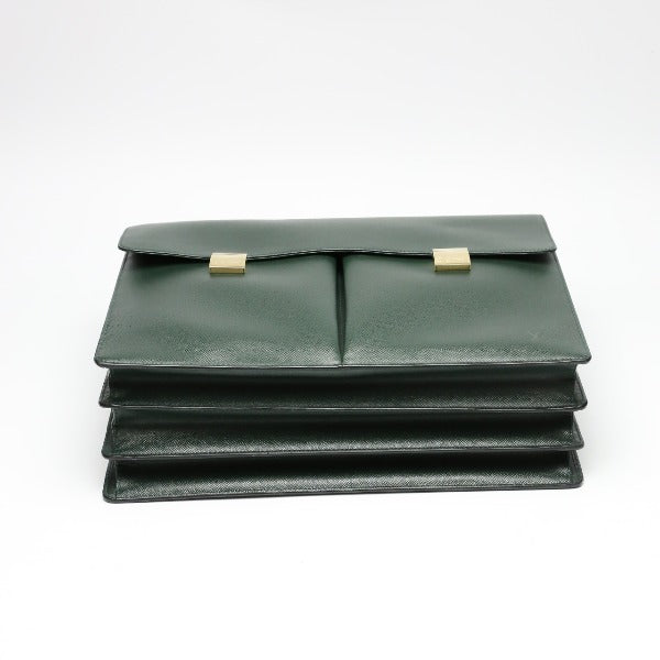 LOUIS VUITTON Briefcase M30792 Taiga green Taiga serviette tobol