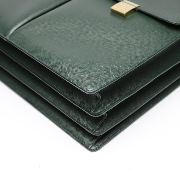 LOUIS VUITTON Briefcase M30792 Taiga green Taiga serviette tobol