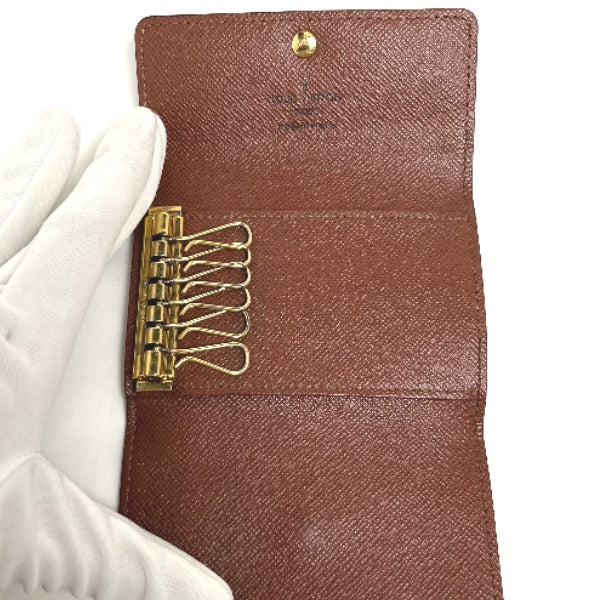 LOUIS VUITTON Key case Key holder M62630 Monogram canvas Brown Monogram Multicles6
