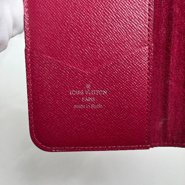 LOUIS VUITTON iPhone case M64468 Epi Leather wine-red Epi iPhone X / XS Folio