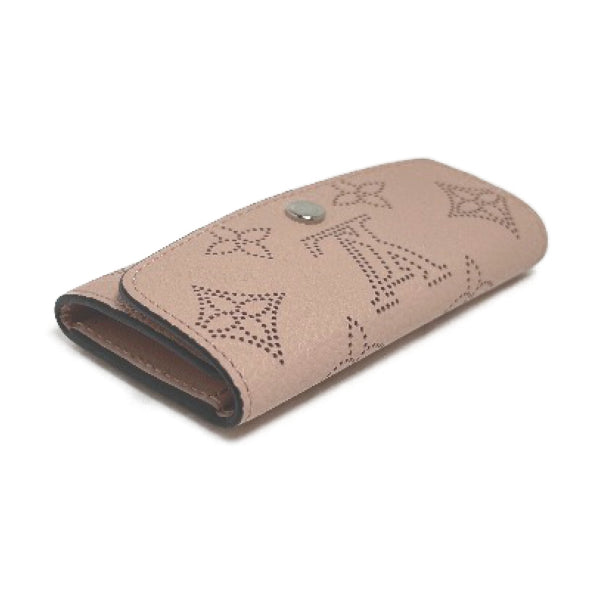 LOUIS VUITTON Key case Key holder M64056 Monogram Mahina Magnolia Mahina Multicles4