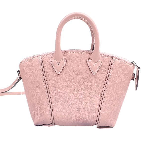 LOUIS VUITTON Shoulder Bag M61256 leather Magnolia Nano Lockit Parnasea Women Used Authentic