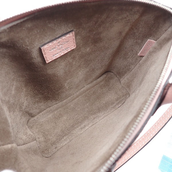 LOUIS VUITTON Shoulder Bag M61256 leather Magnolia Nano Lockit Parnasea Women Used Authentic