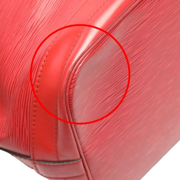 LOUIS VUITTON Shoulder Bag M44107 Epi Leather Castarian red Epi Petit Noe