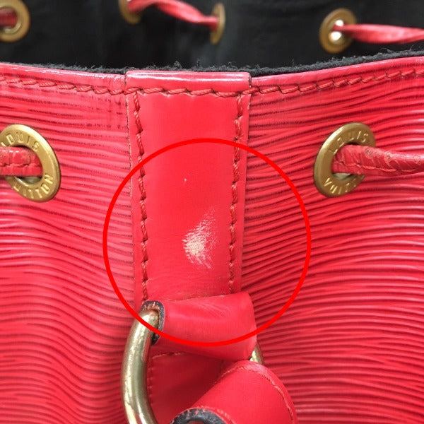 LOUIS VUITTON Shoulder Bag M44107 Epi Leather Castarian red Epi Petit Noe
