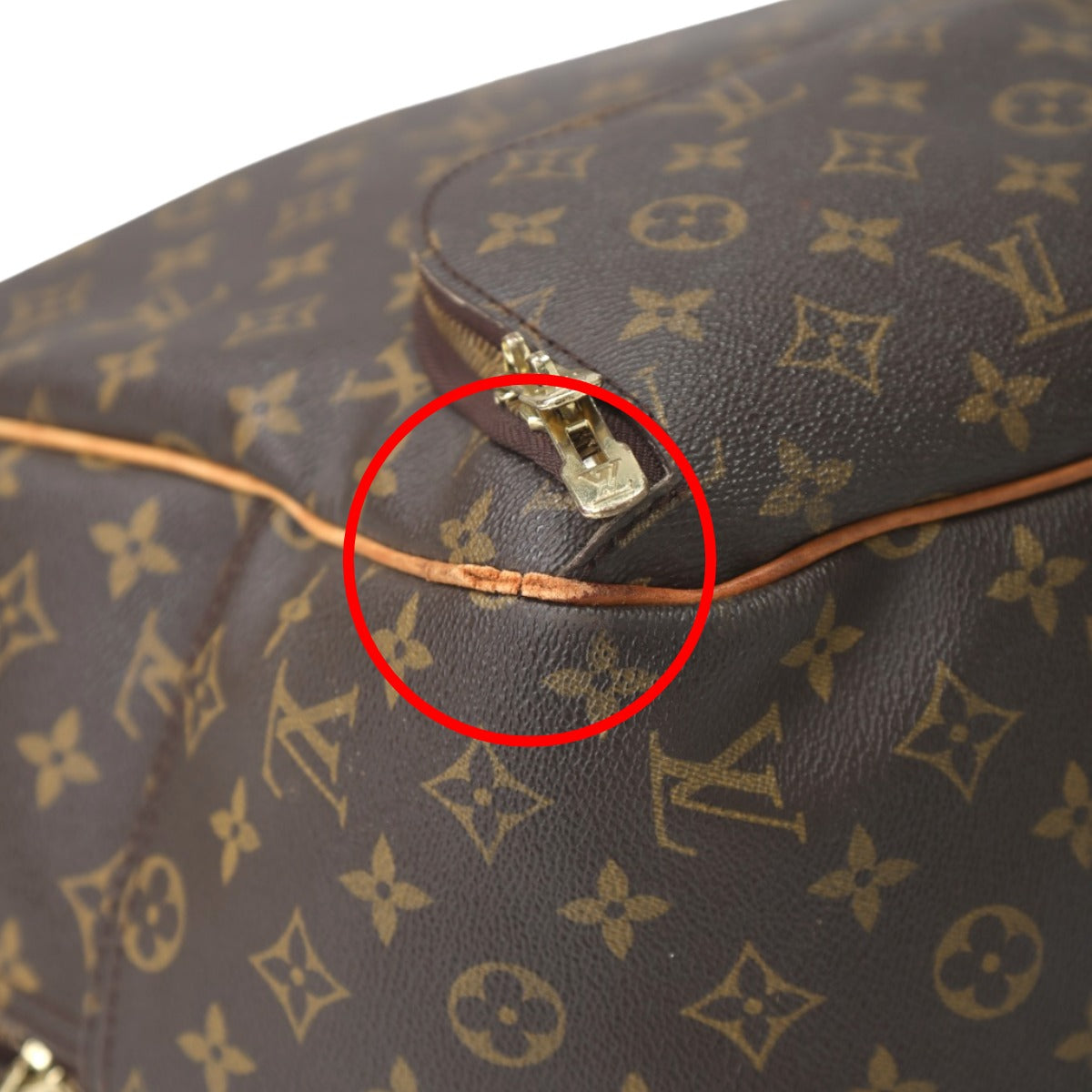 LOUIS VUITTON Boston Duffel bag M41443 Monogram canvas Brown Monogram Evasion