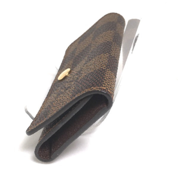 LOUIS VUITTON Key case Key holder N62631 Damier canvas Brown Key case for 4 Key holder Damier Multicles4 unisex(Unisex) Used Authentic