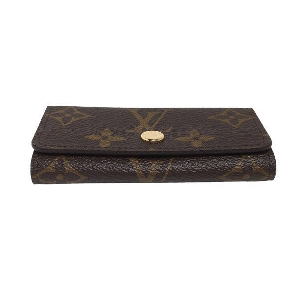 LOUIS VUITTON Key case Key holder M69517 Monogram canvas Brown Monogram Multicles4