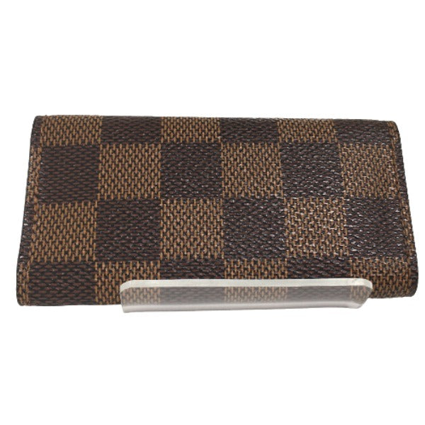 LOUIS VUITTON Key case Key holder N62631 Damier canvas Brown Damier Multicles4