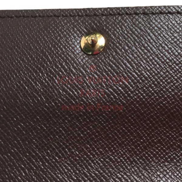 LOUIS VUITTON Key case Key holder N62631 Damier canvas Brown Damier Multicles4