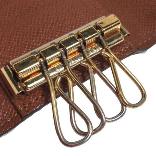 LOUIS VUITTON Key case Key holder M69517 Monogram canvas Brown Monogram Multicles4