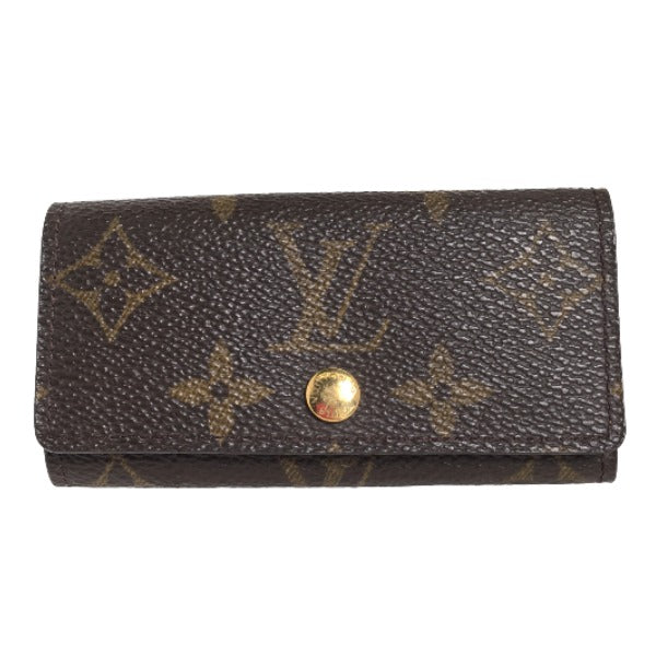 LOUIS VUITTON Key case Key holder M69517 Monogram canvas Brown Monogram Multicles4