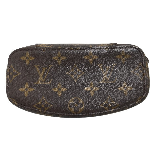LOUIS VUITTON Pouch M47352 Monogram canvas Brown Jewelry box Monogram posh monte carlo mens Used Authentic