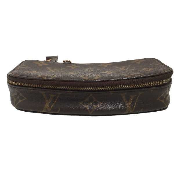 LOUIS VUITTON Pouch M47352 Monogram canvas Brown Jewelry box Monogram posh monte carlo mens Used Authentic