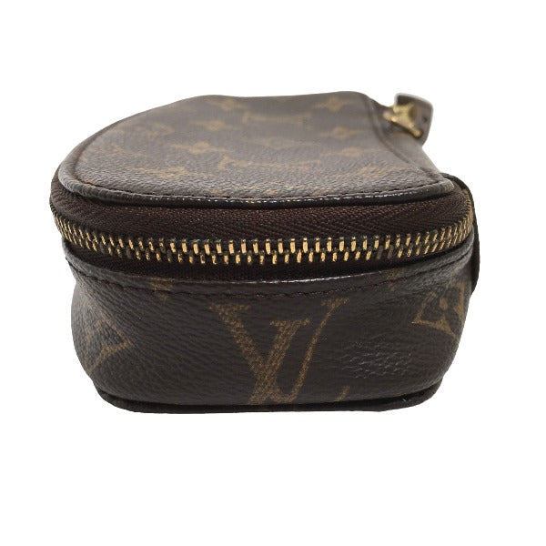 LOUIS VUITTON Pouch M47352 Monogram canvas Brown Jewelry box Monogram posh monte carlo mens Used Authentic