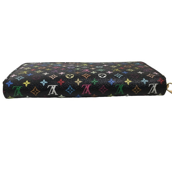 LOUIS VUITTON Long Wallet Purse M60050 Monogram canvas, leather Multicolor x noir Long Wallet Purse Monogram multicolor Zippy wallet Women(Unisex) Used Authentic