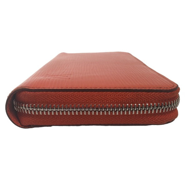 LOUIS VUITTON Long Wallet Purse M60310 Epi Leather Orange Epi Zippy wallet