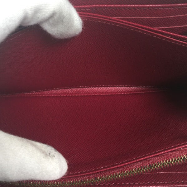 LOUIS VUITTON Long Wallet Purse M41895 Monogram canvas Fuchsia Monogram Zippy wallet
