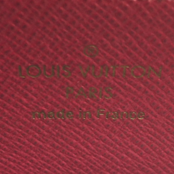 LOUIS VUITTON Long Wallet Purse M41895 Monogram canvas Fuchsia Monogram Zippy wallet