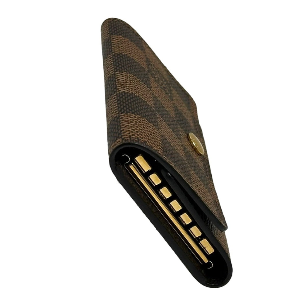 LOUIS VUITTON Key case Key holder N62630 Damier canvas Brown Key case Key holder for 6 pieces Damier Multicles6 unisex(Unisex) Used Authentic