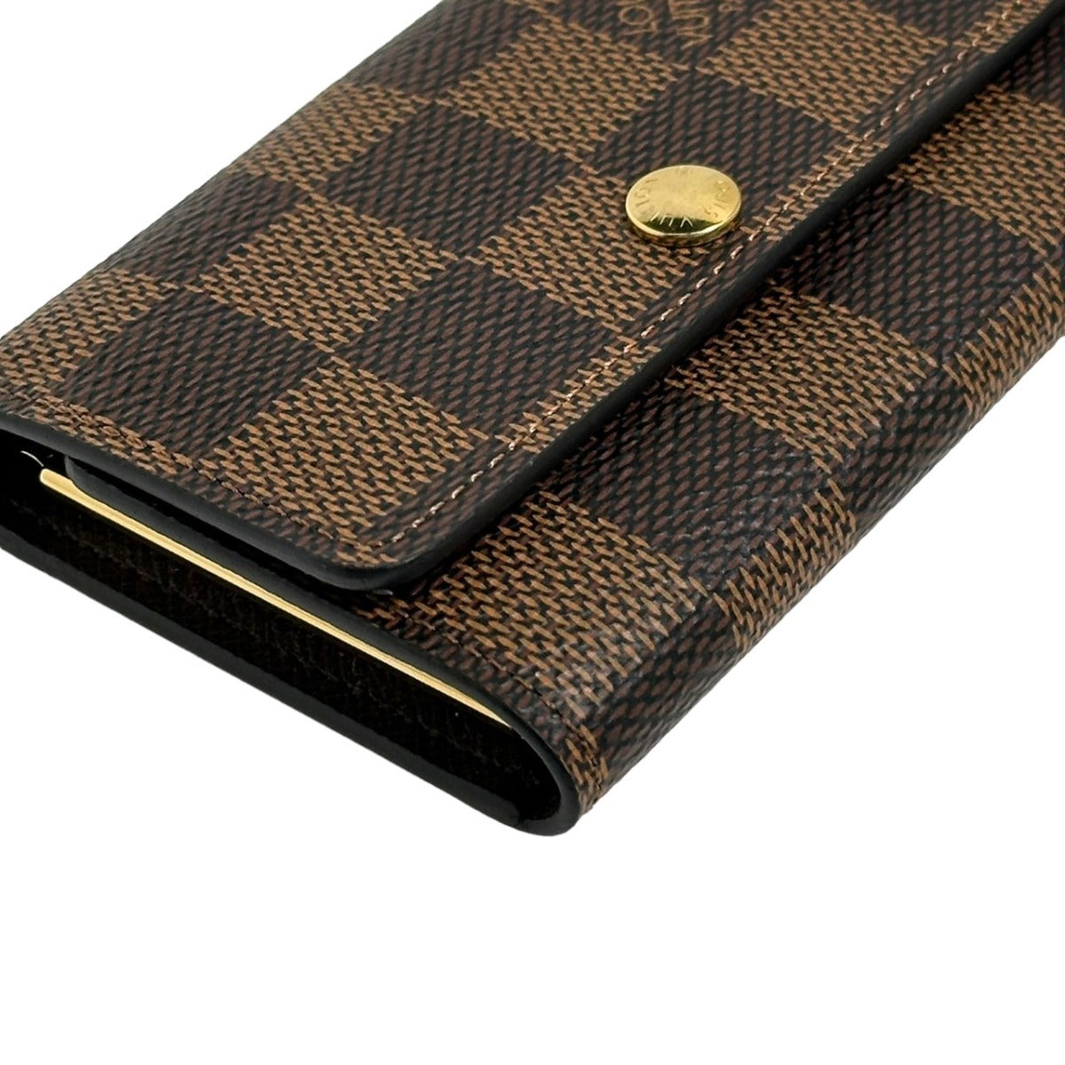 LOUIS VUITTON Key case Key holder N62630 Damier canvas Brown Key case Key holder for 6 pieces Damier Multicles6 unisex(Unisex) Used Authentic