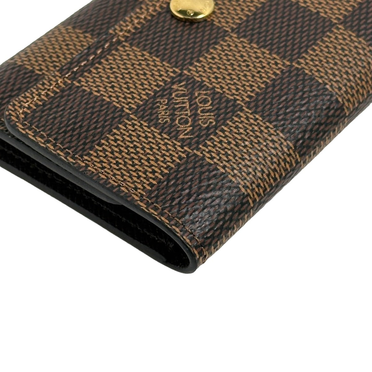 LOUIS VUITTON Key case Key holder N62630 Damier canvas Brown Key case Key holder for 6 pieces Damier Multicles6 unisex(Unisex) Used Authentic