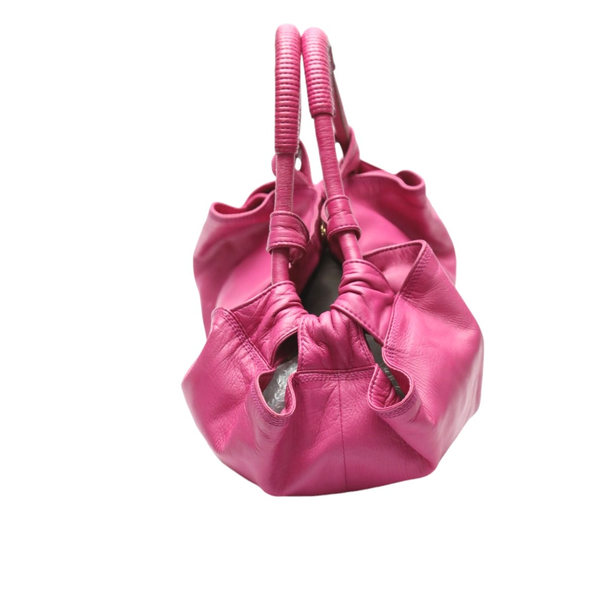 LOEWE Handbag Calfskin pink Handbag Nappa Aire Women Used Authentic
