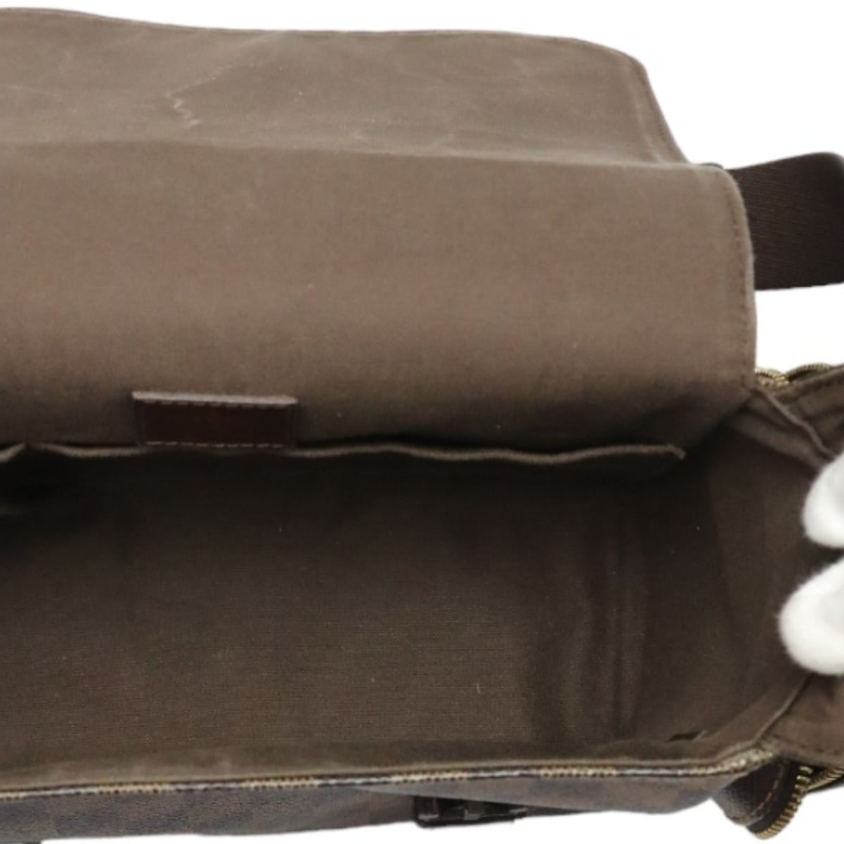 LOUIS VUITTON Shoulder Bag Damier canvas Brown Shoulder Bag Damier Reporter Melville mens Used Authentic
