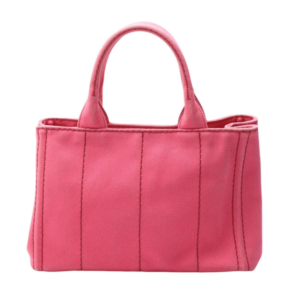 PRADA Tote Bag 1BG439 Cotton canvas pink Cotton canvas Canapa mini