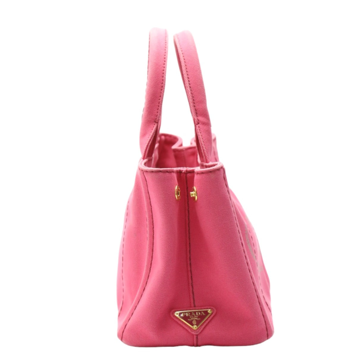 PRADA Tote Bag 1BG439 Cotton canvas pink Cotton canvas Canapa mini