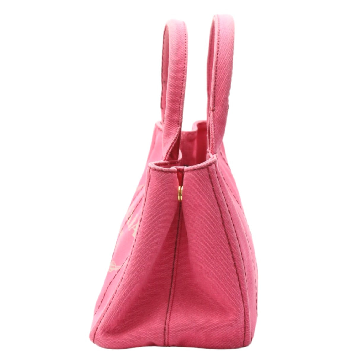 PRADA Tote Bag 1BG439 Cotton canvas pink Cotton canvas Canapa mini