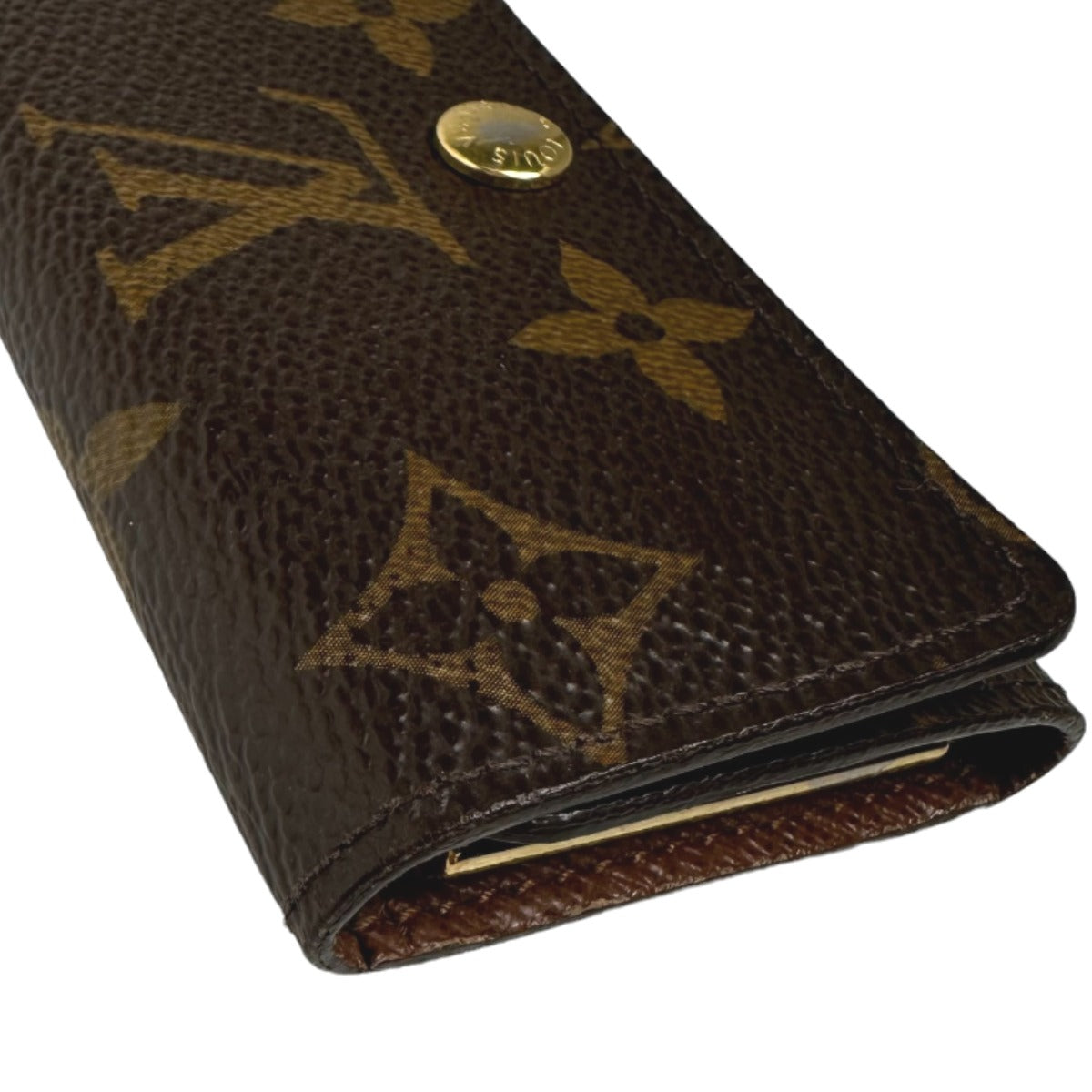 LOUIS VUITTON Key case Key holder M62631 Monogram canvas Brown Multicles4 Monogram Key case for 4 Key holder unisex(Unisex) Used Authentic