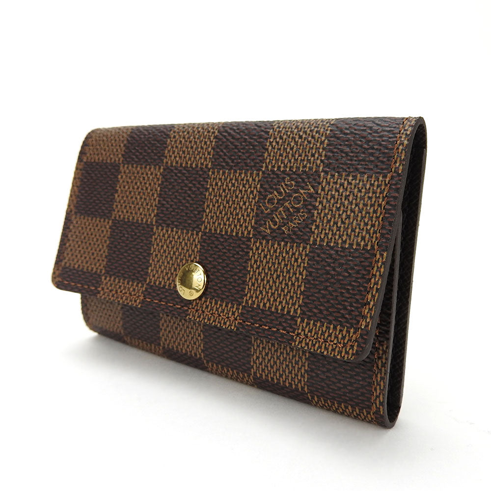 LOUIS VUITTON Key case Key holder N62630 Damier Brown Multicles6
