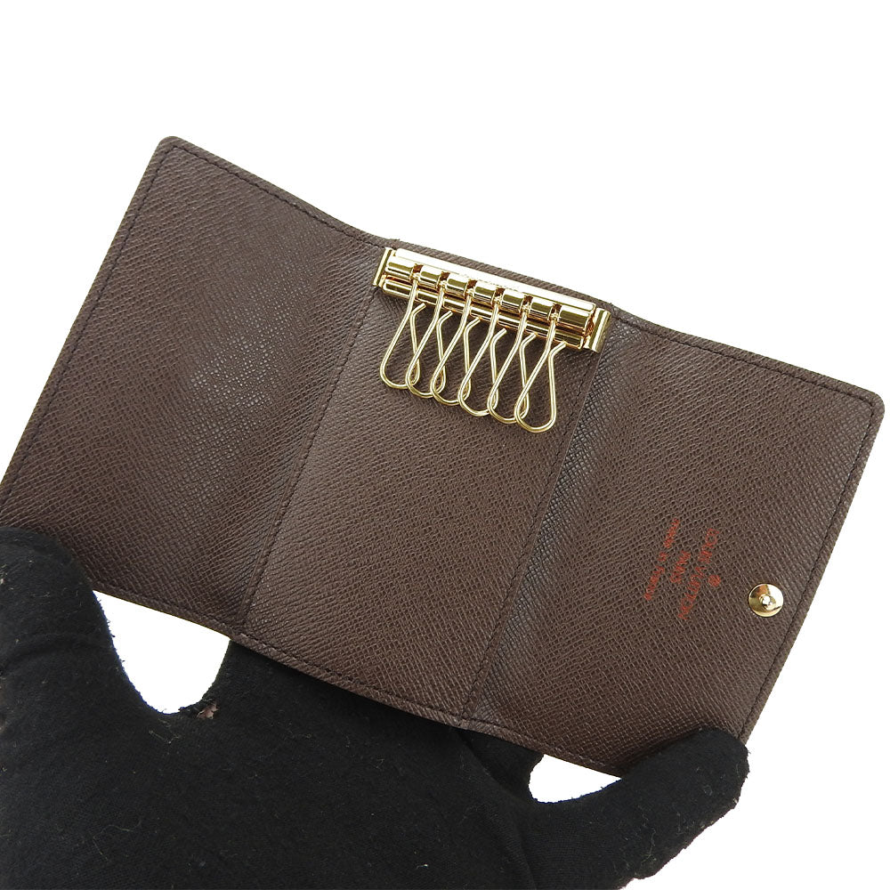 LOUIS VUITTON Key case Key holder N62630 Damier Brown Multicles6