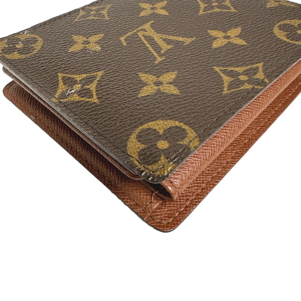 LOUIS VUITTON Bifold Wallet M60026 Monogram canvas Brown Bifold Wallet Monogram Portefeuille Florin unisex(Unisex) Used Authentic