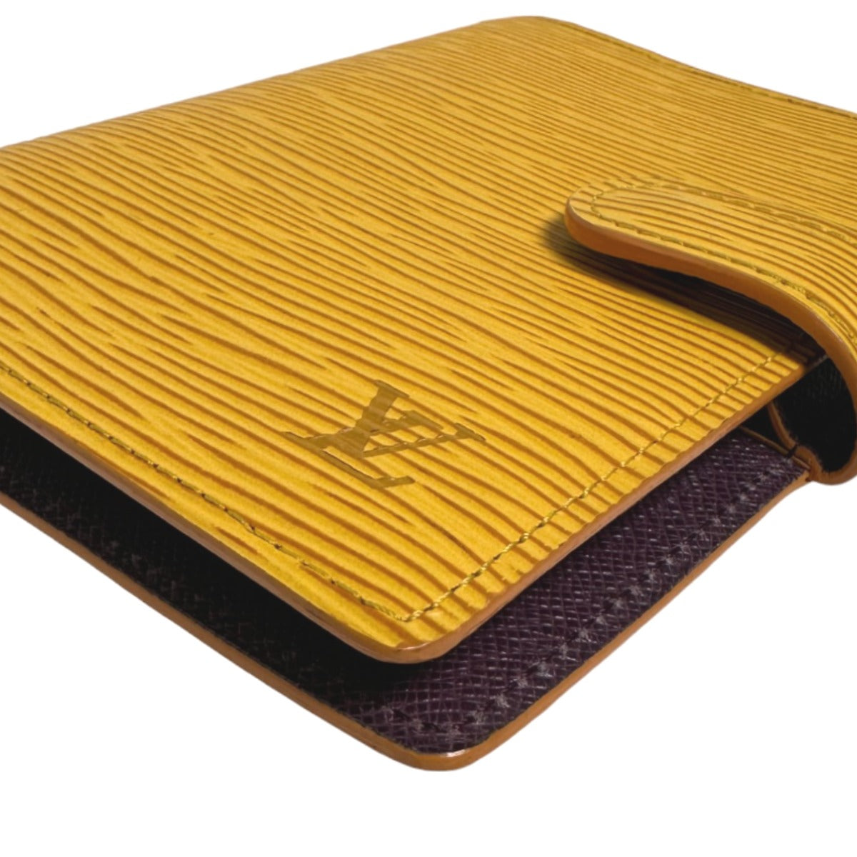 LOUIS VUITTON Notebook cover R20059 Epi Leather Talish yellow Epi Agenda PM