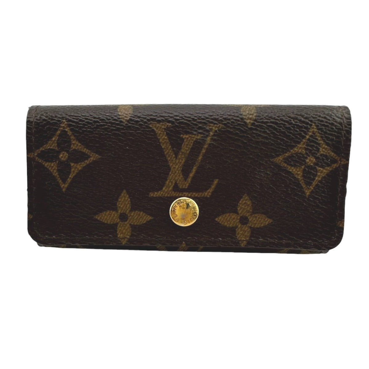 LOUIS VUITTON Key case Key holder M62631 Monogram canvas Brown Monogram Key case for 4 Key holder